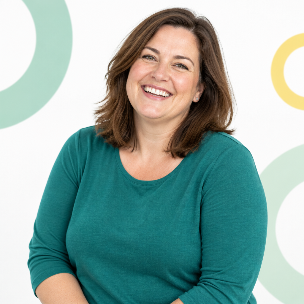 Smiling woman looking forward to finding the right weight-loss treatment
